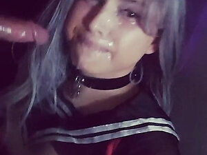 Hot Facial CUM On CD SLUT
