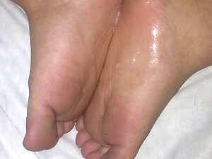 cum on my feet