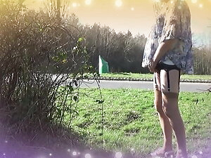transgender travesti sounding urethral  outdoor  67