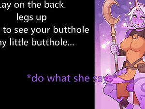 Soraka futa Joi Cei fake cum, anal play