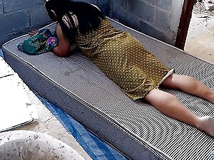 Two girls fall off bed