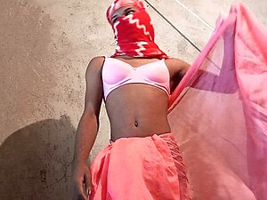Indian Shemale lets big cook Sex - Hindi voice - Village Town Fucking