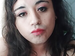 Crossdresser cumming tutorial