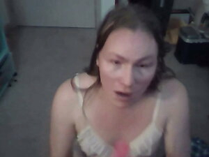 amy deepthroat with a condom training