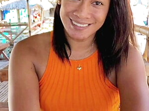 Ladyboy having a wank