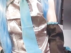 Hatsune Miku Masturbation Japanese CrossDresser
