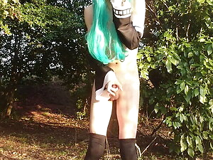Yamakaze Japanese Cosplay Public Masturbation