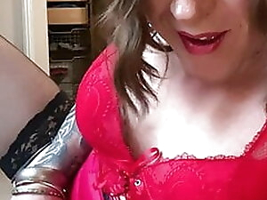 Kirsty red nite drinking cum fun